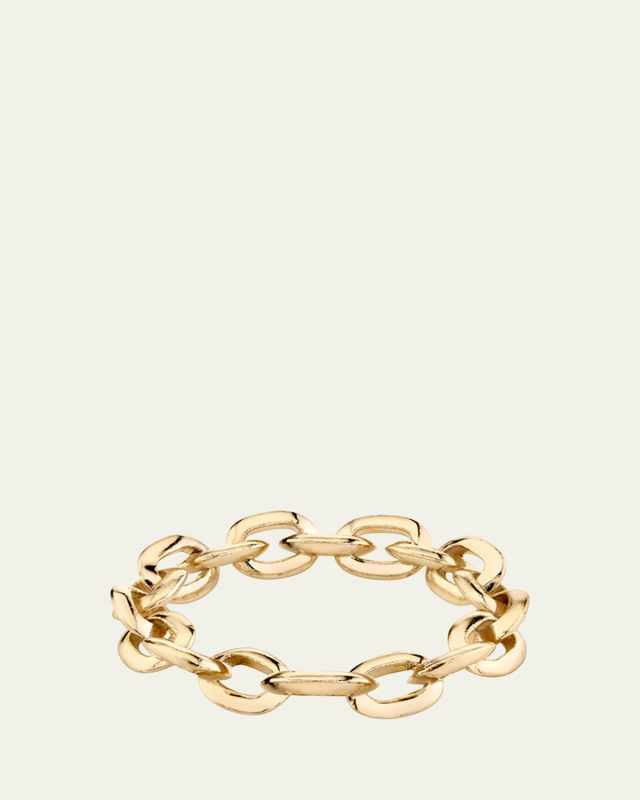 Extra-Small Knife-Edge Link Ring